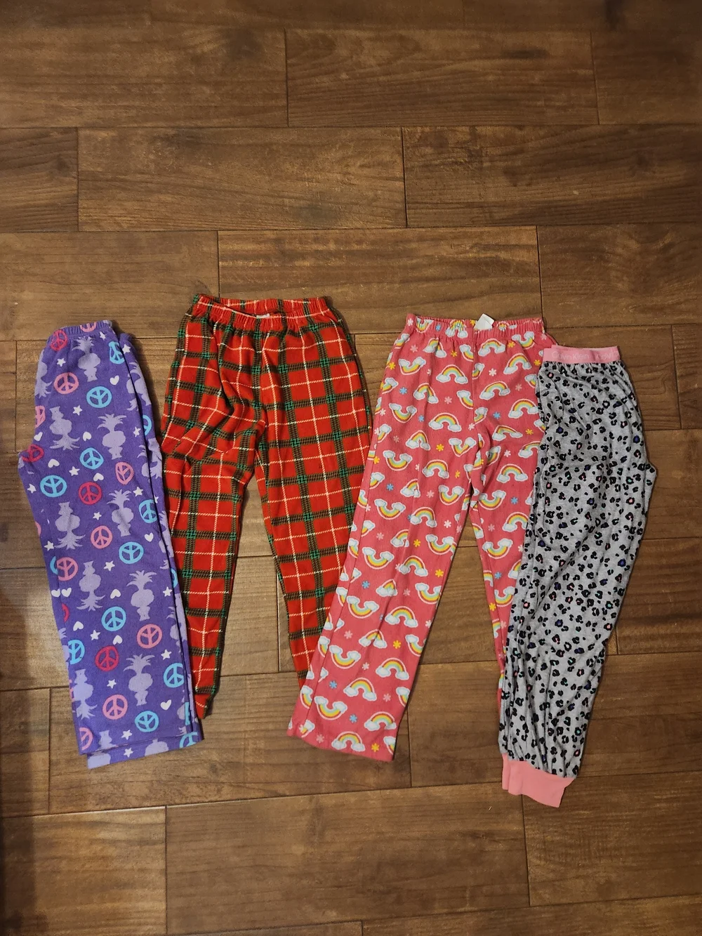 Girl's Mixed Pajama and Tee Set  shorts Yellow Blue Gray Beige Turquoise m 8 10